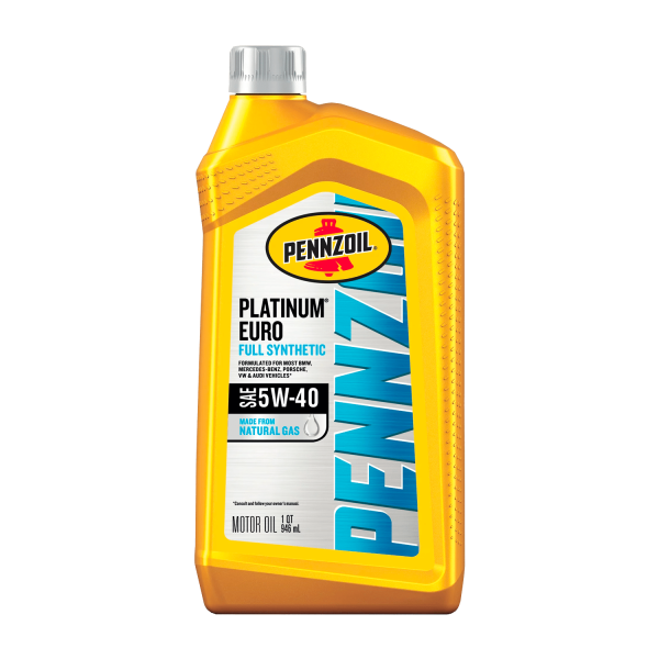 Dầu động cơ tổng hợp toàn phần Pennzoil Platinum Euro 5W-40, 1 lít